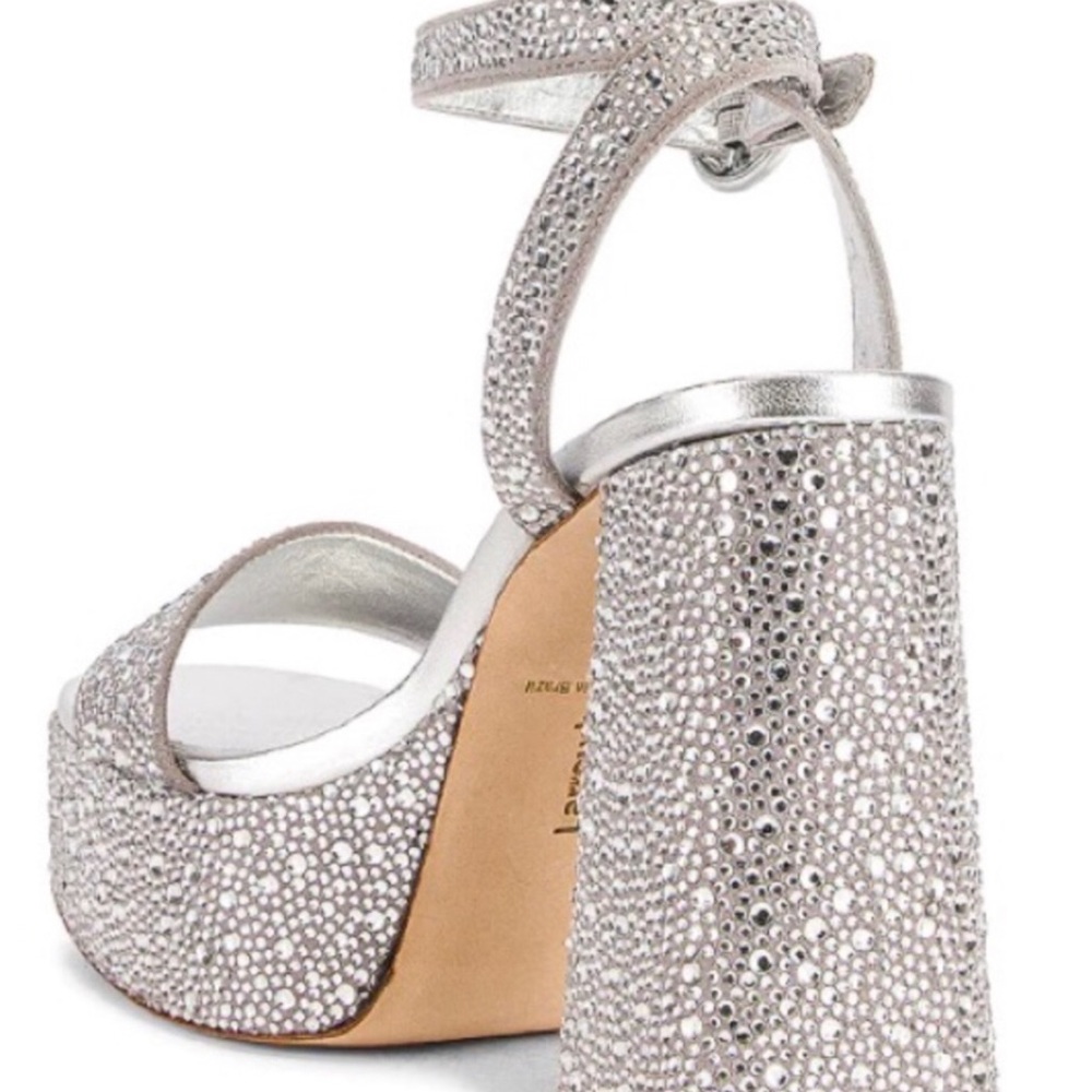 Larroude Dolly Crystal Platform